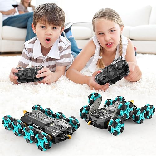 Miniatura 6 de 8WD Vehículos de Acrobacias RC con Detección de Gestos - Juguetes y Regalos para Niños de 8, 9, 10, 11, 12 Años, Niños y Niñas, Coches de Control