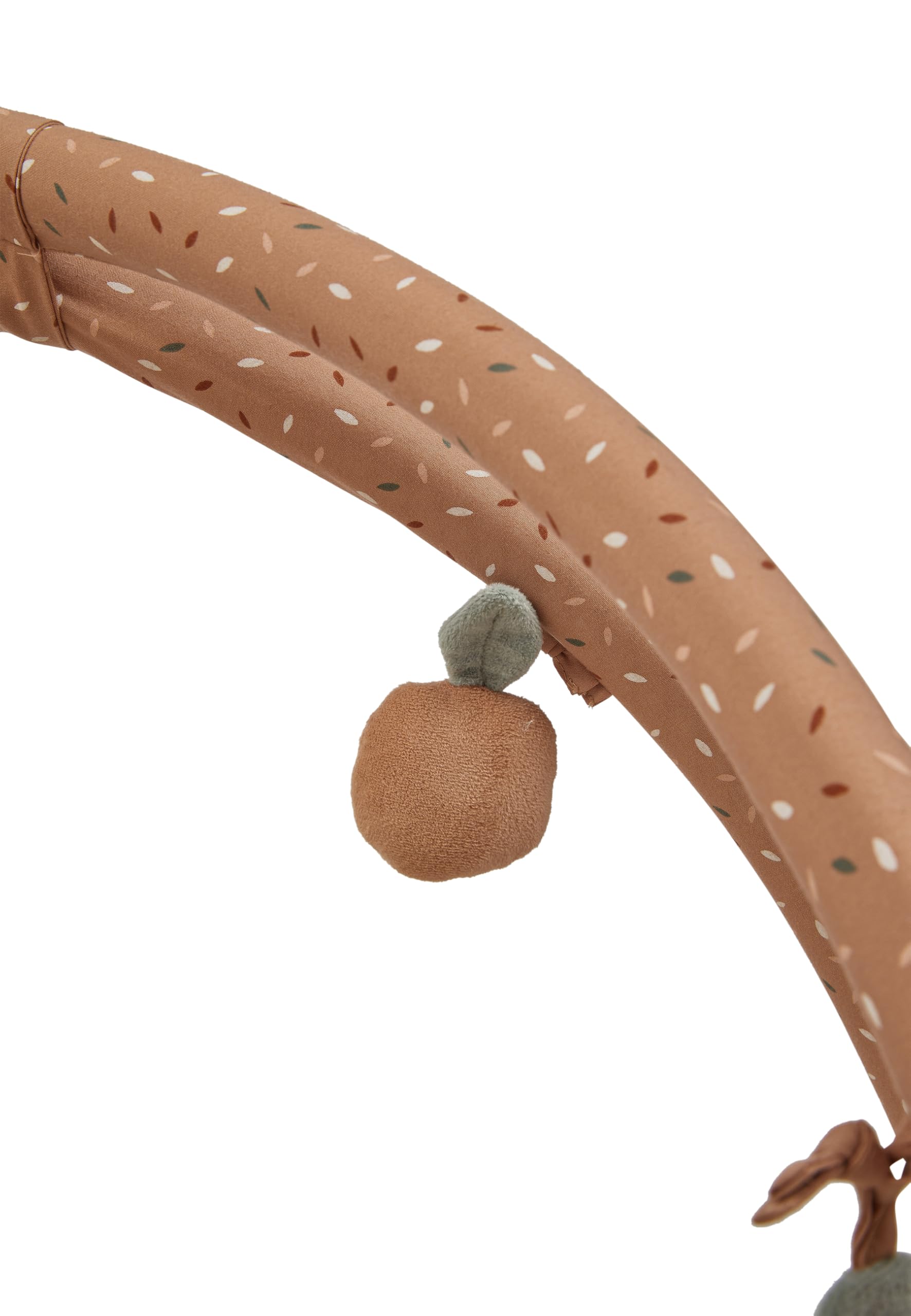Sterntaler Spielbogen Pferd Sunny - Spielbogen aus samtigem Velour und bedrucktem Baumwoll Mischgewebe - Baby Spieldecke mit Bogen und Spielfiguren zum Abnehmen - Baby Spielzeug, lichtbraun