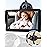 Wkzay 7-Inch Car Camera for Baby: AHD 1080P Display with Real-Time Monitoring - Clear Night Vision Easy Setup Carseat Camera for 0-3 Years Infants