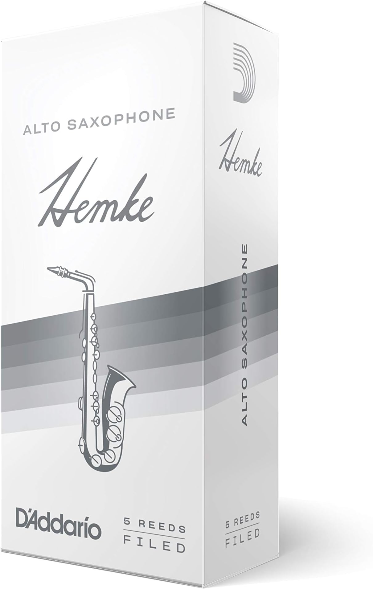Rico Hemke 2.5 Strength Reeds for Alto Sax (Pack of 5)