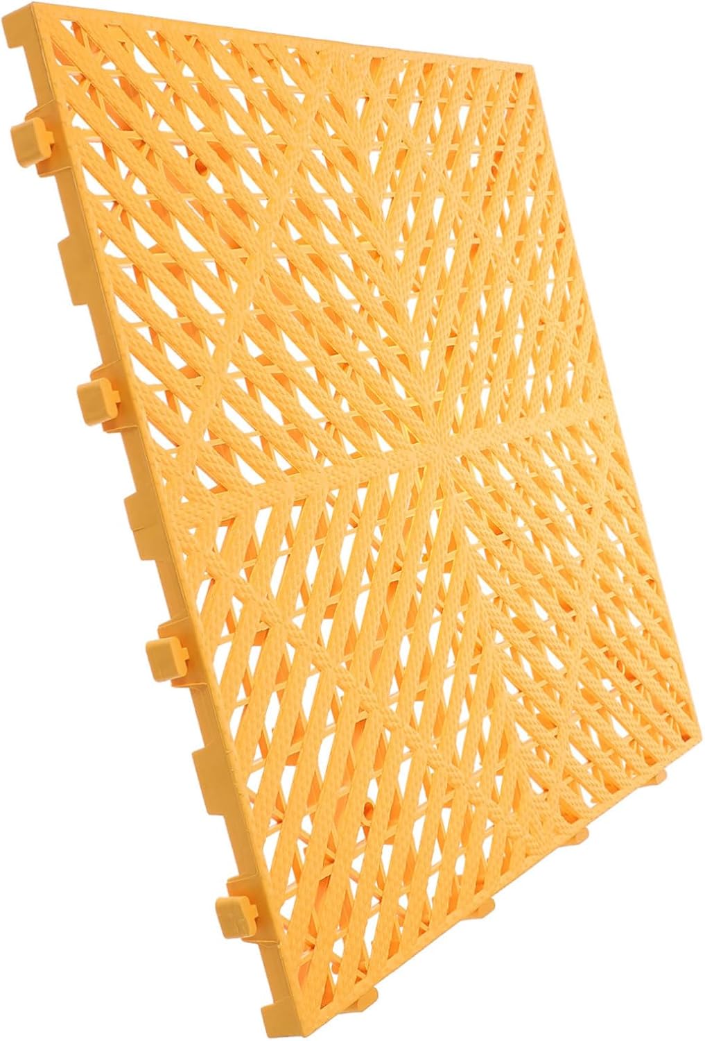 Cabilock Heavy Duty Interlocking Drainage Mats Non Slip Car Wash Floor Tiles for Quick Drainage and Easy Cleaning for Garage Pool and Outdoor Areas