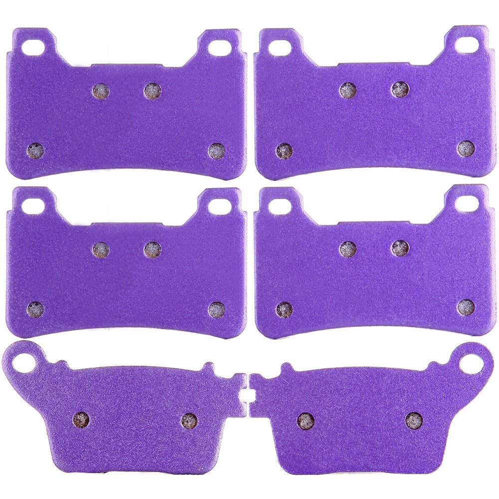 Amazon | ECCPP FA436 ブレーキパッド フロント&リア カーボン