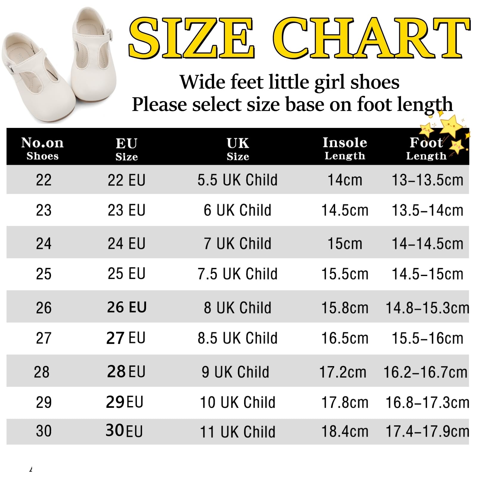 1-5 años Bebe Niña Zapatos de Vestir Planos Bailarinas