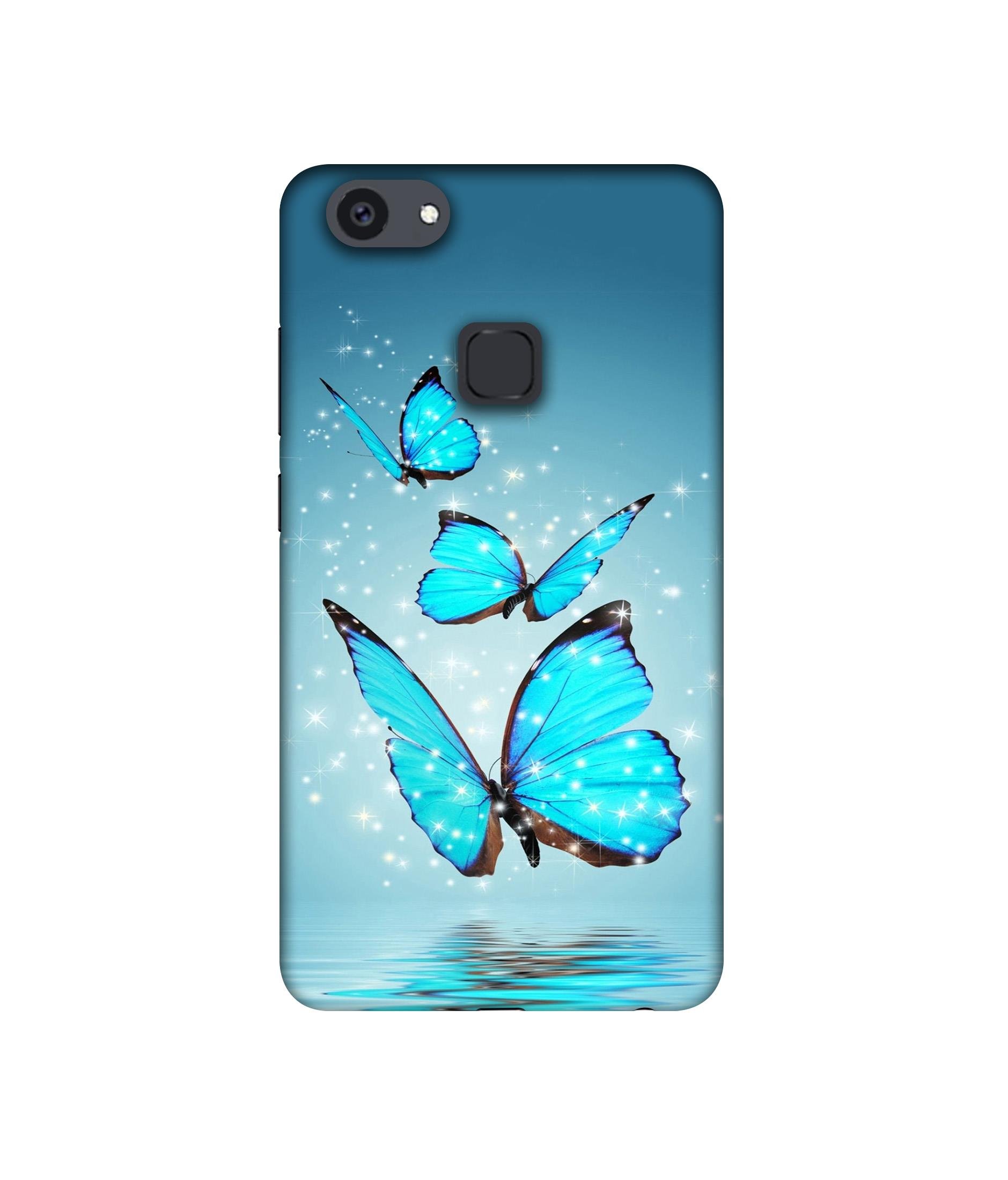 Casotec Flying Butterflies Design Printed Silicon Soft TPU Back Case Cover for Vivo V7 Plus, Multi-Colored (B078Y3WJFX) Amazon Price History, Amazon Price Tracker