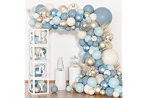153Pcs Decorations for Baby Boy Shower