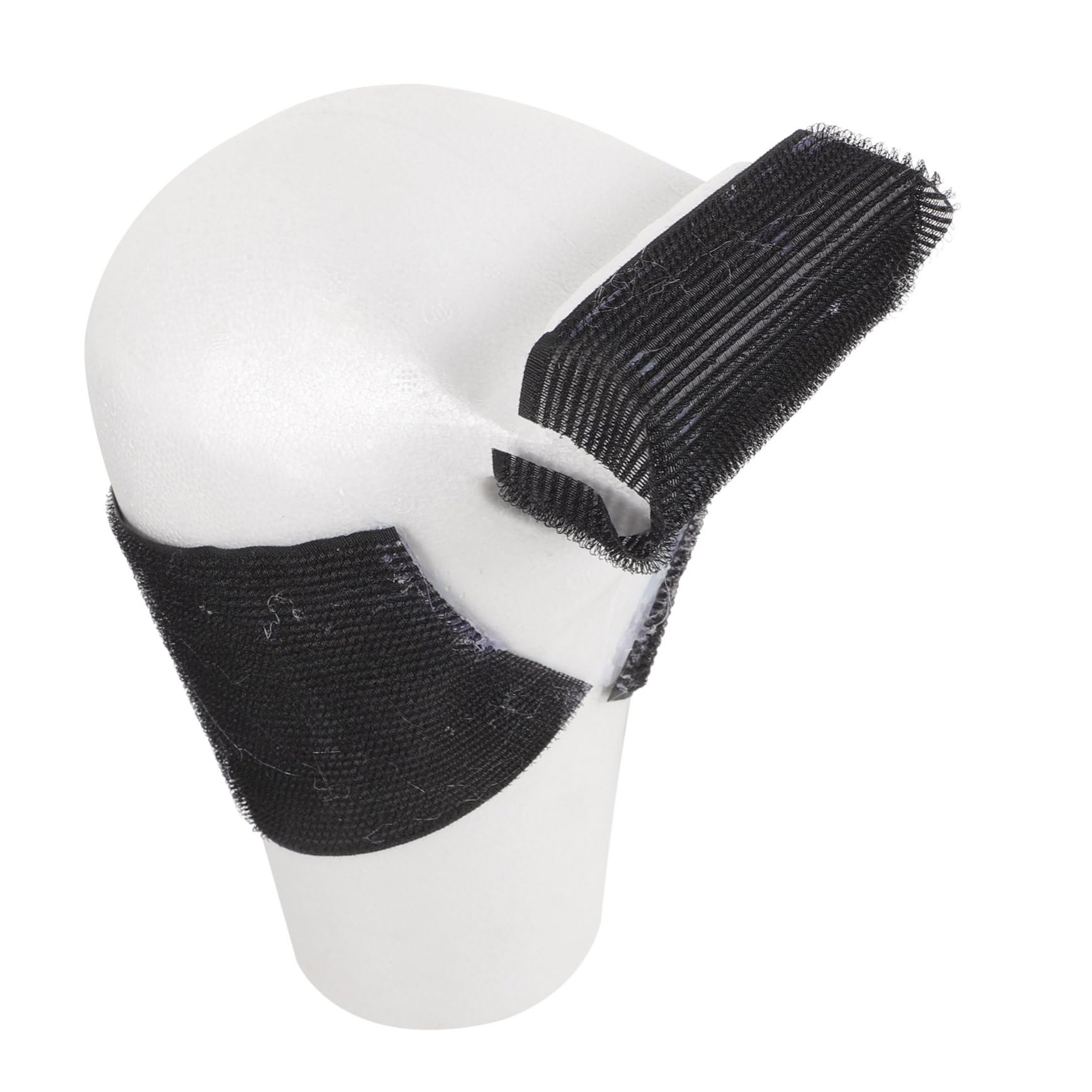 Beavorty Realistic Mannequin Head Mold for Wigs Hair Styling Display Stand Reusable Hairpiece Holder for Salon/travel