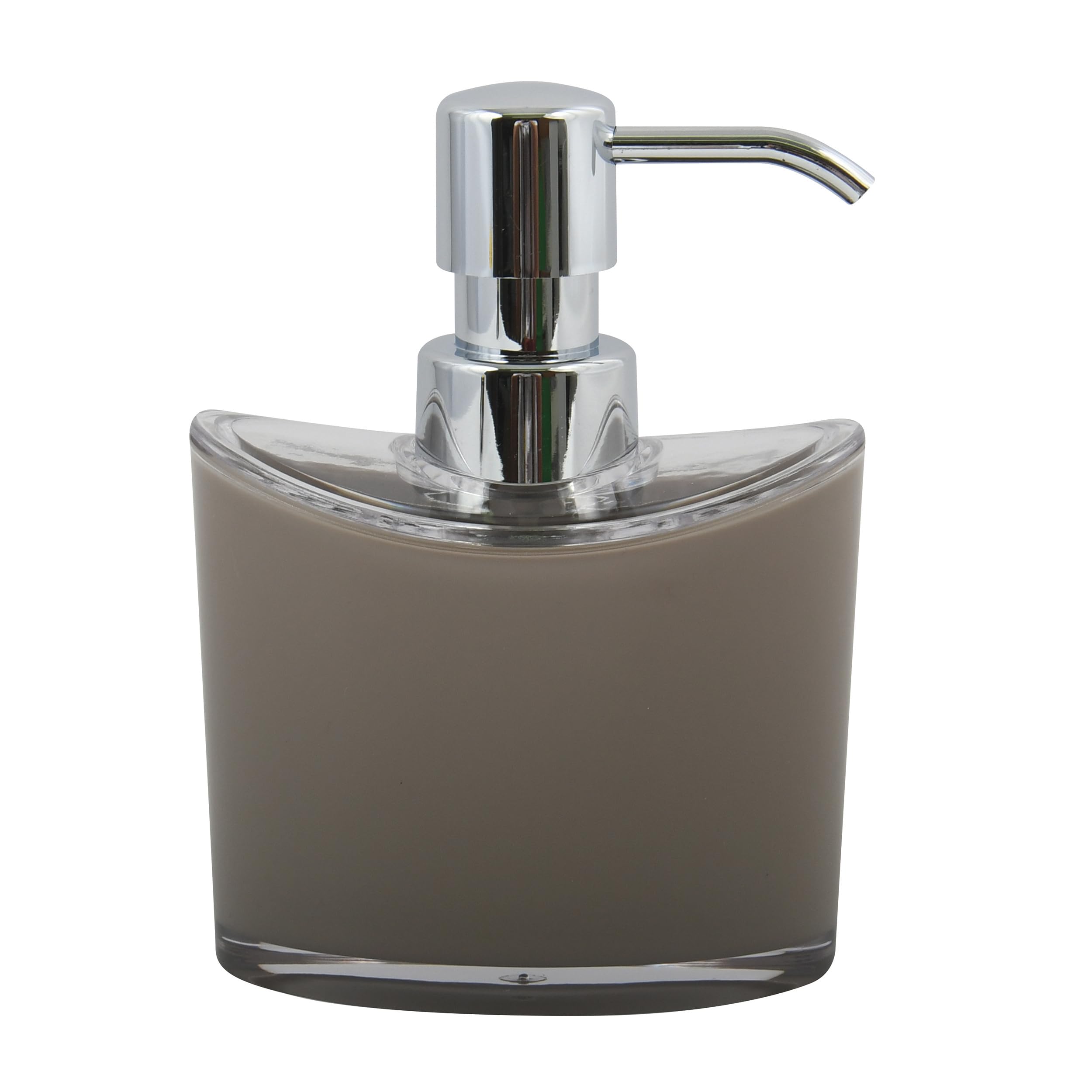Msv Grey/Brown Soap Dispenser Manihi