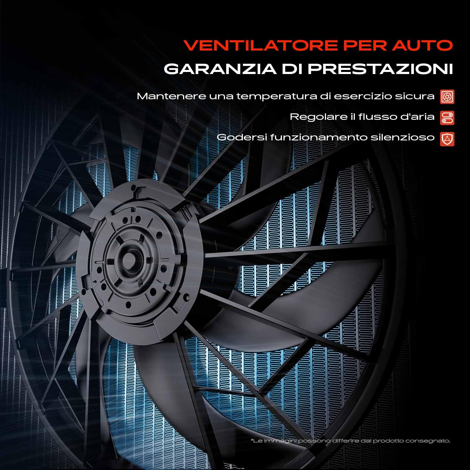 Frankberg Modulo di Controllo del Radiatore 4-Poli Compatibile con Focus III