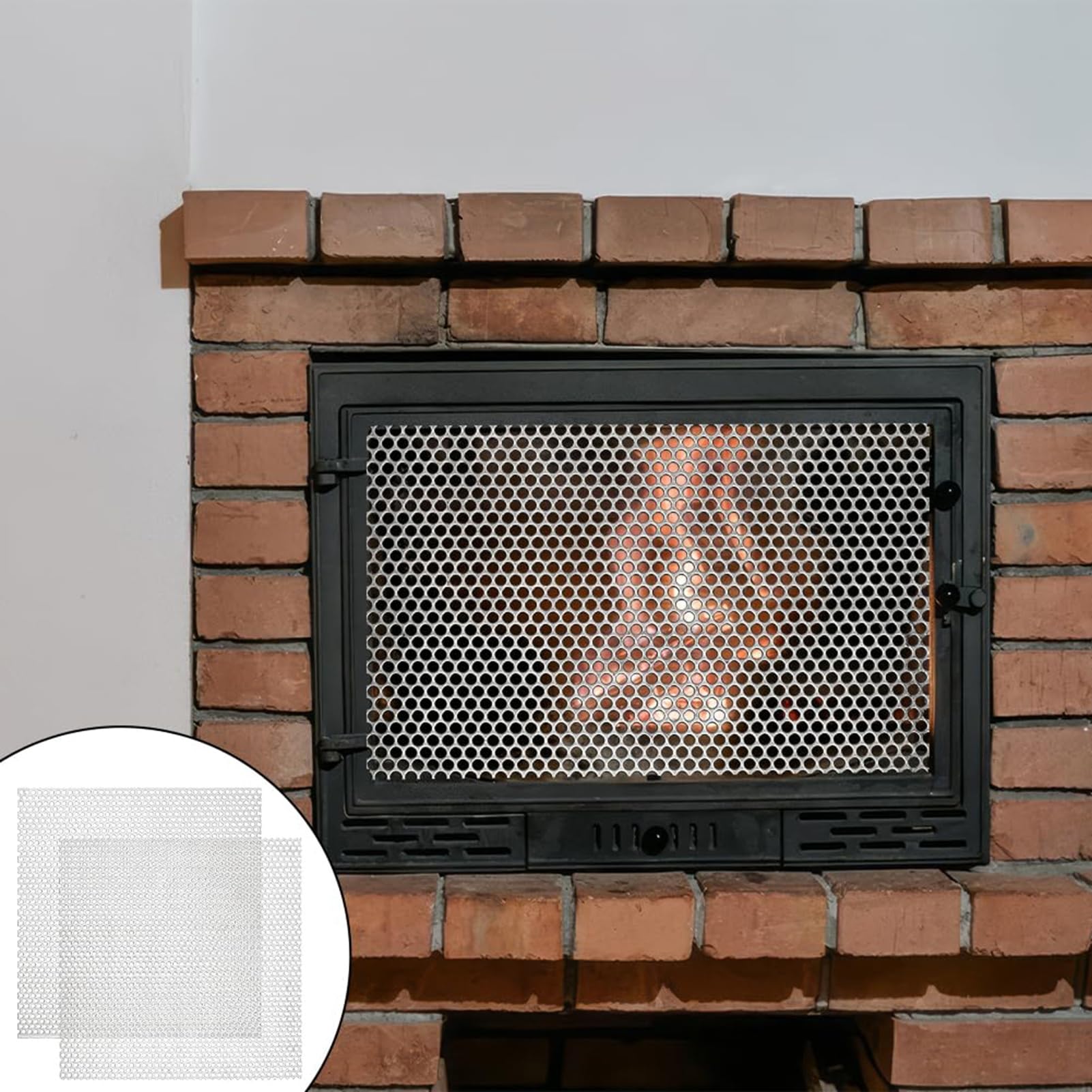 Lamiere perforate in alluminio, Lamiera perforata in acciaio inossidabile 304 Argento 10x10-40x40 cm 0,8 mm Spessore 1-10 Maglia(1mm Mesh,15x15cm)