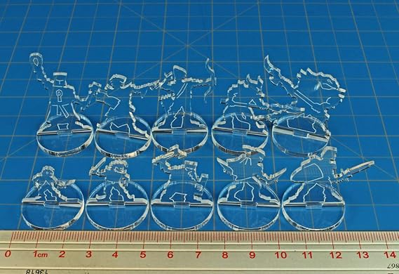 LITKO Invisible Character Markers | Compatible with D&D & Pathfinder
