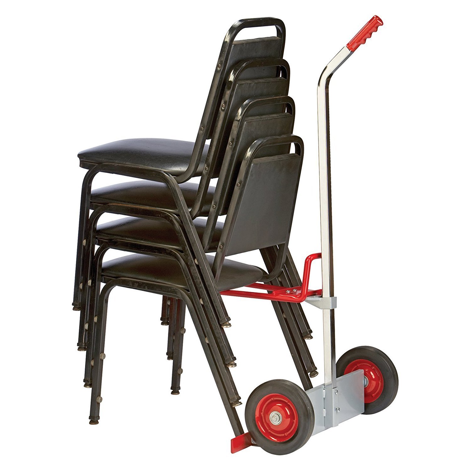 700 Student Desk/Stacked Chair Mover, Silver image 4