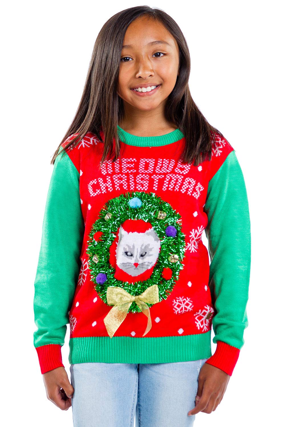 Tipsy ElvesChristmas Sweaters for Children - Cute and Tacky Boys and Girls Kid's Holiday Pullovers