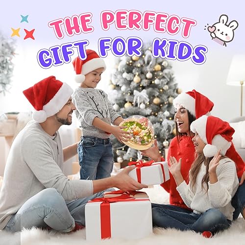 Miniatura 5 de Haz tu propia luz nocturna, kits de bricolaje de conejo para niñas, juguetes de conejo para niños de 4 a 8 años, proyecto de lámpara de arte y