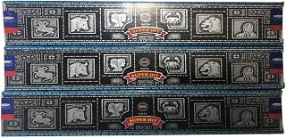 Satya Nag Champa - Super Hit Incense Sticks - Pack of 3 (15 Gram Each)