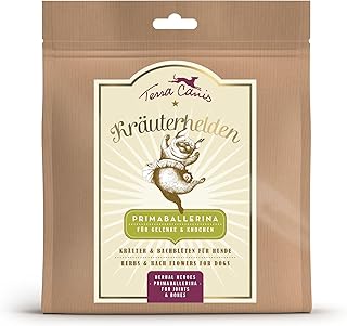 Terra Canis Primaballerina für Gelenke & Knochen - Kräuterhelden, 60g I Unterstützung mit der Kraft der Natur I Nahrungsergänzung mit Kräutern & Bachblüten für Hunde product image