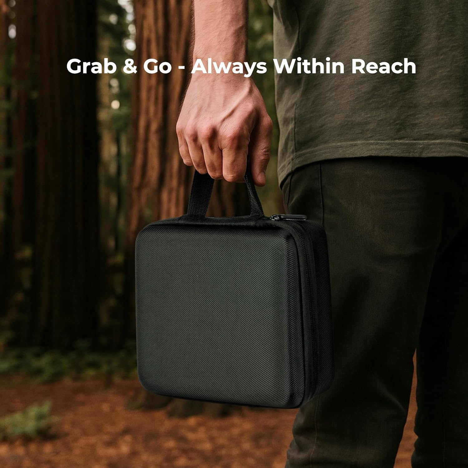 Night Vision Binoculars with Protective Hard Case - Complete Ready-to-Use Kit