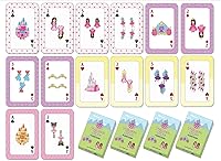 Vista 10 de Divertidos temas de personajes jugando a las cartas (4 mazos)