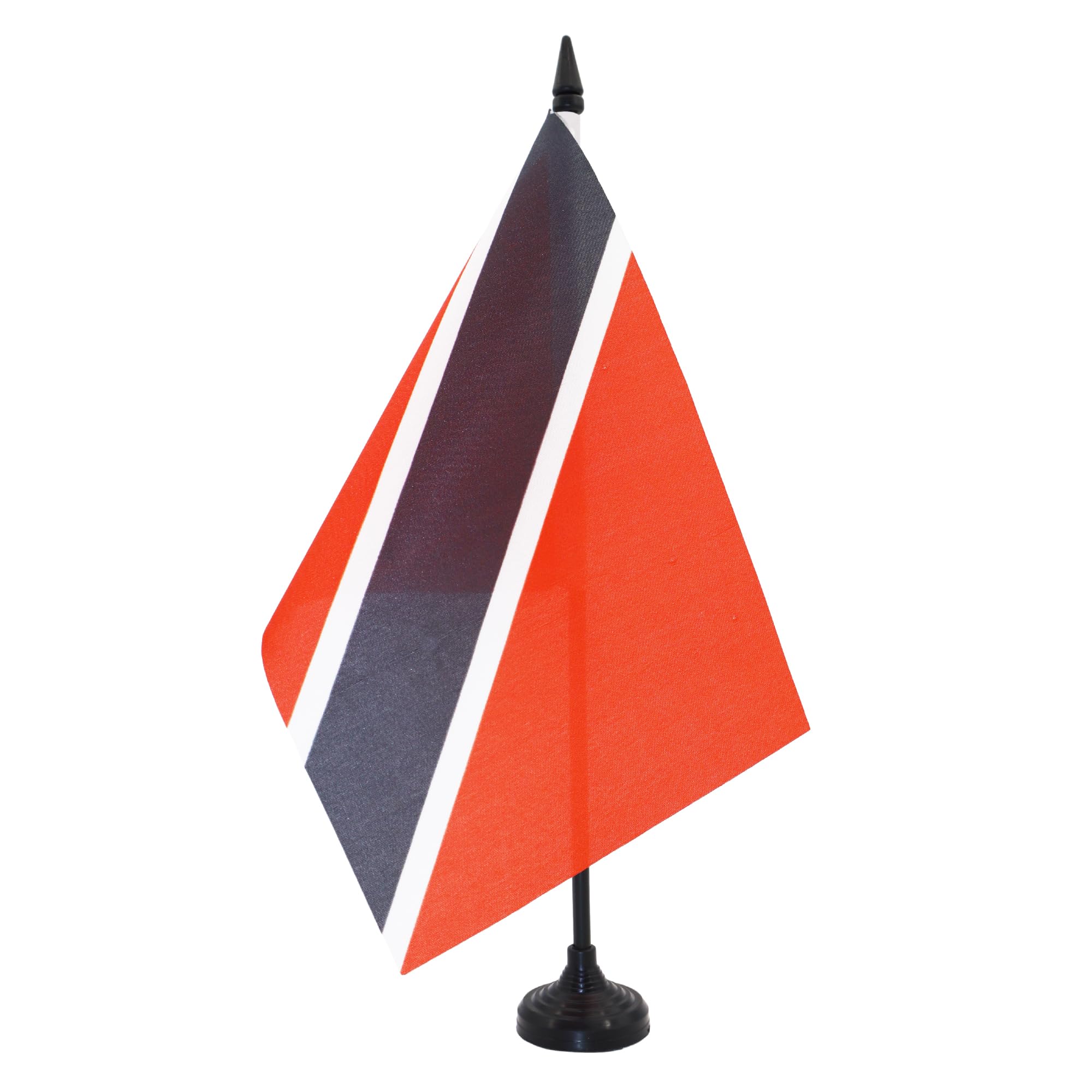 AZ FLAG Trinidad and Tobago Table Flag 6x8 in 100D Polyester Plastic Base