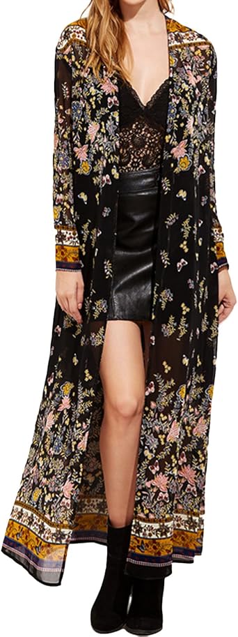 long boho coat