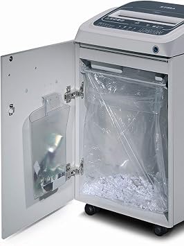 Kobra 260 TS C2 Cross Cut Medium Volume Office Shredder with Touch Screen Control Panel, Shreds Paper, CDs/DVDs, Credit Cards and Credit Cards with Chip, Film in Security Level O-1 T-2 E-2, 115V 60Hz