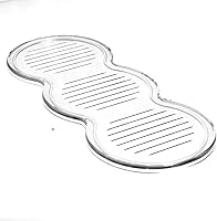 Vista 4 de Cubiertas de lente de PC LED blancas de 5 pulgadas 2 unids 10 W LED barra de luz cubre cubo LED cubiertas protectoras de policarbonato luz barra