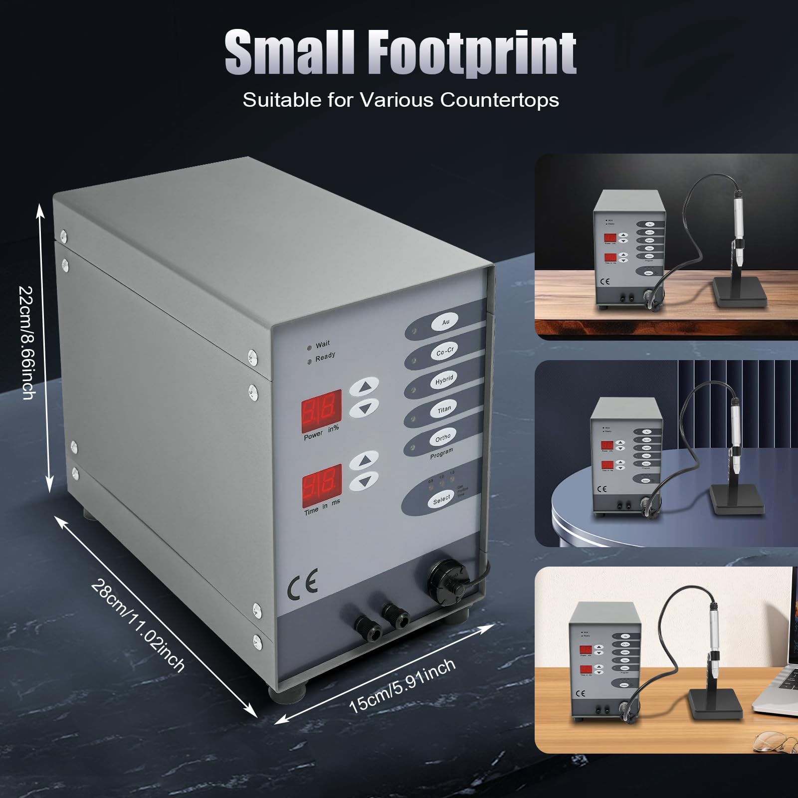 Automatic Spot Welder, 110V 100W Jewelry Automatic Spot Welding Machine, Pulse Argon Arc Welding Machine for Jewelry Welding Jewelry Repair Tools