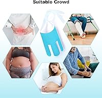 Vista 6 de Herramienta de ayuda para calcetines, fácil de poner calcetines sin doblarse, para ancianos, discapacitados, embarazadas, diabéticos