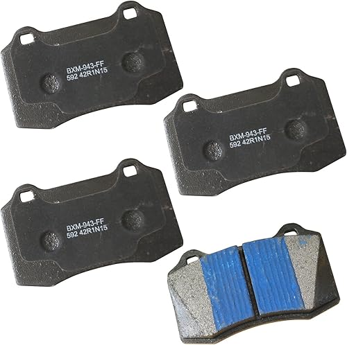 Miniatura 9 de Bendix SBM8 - Juego de pastillas de freno prémium para modelos seleccionados Buick Special 1966-1961, Chevrolet Camaro, Corvette, Oldsmobile F85,