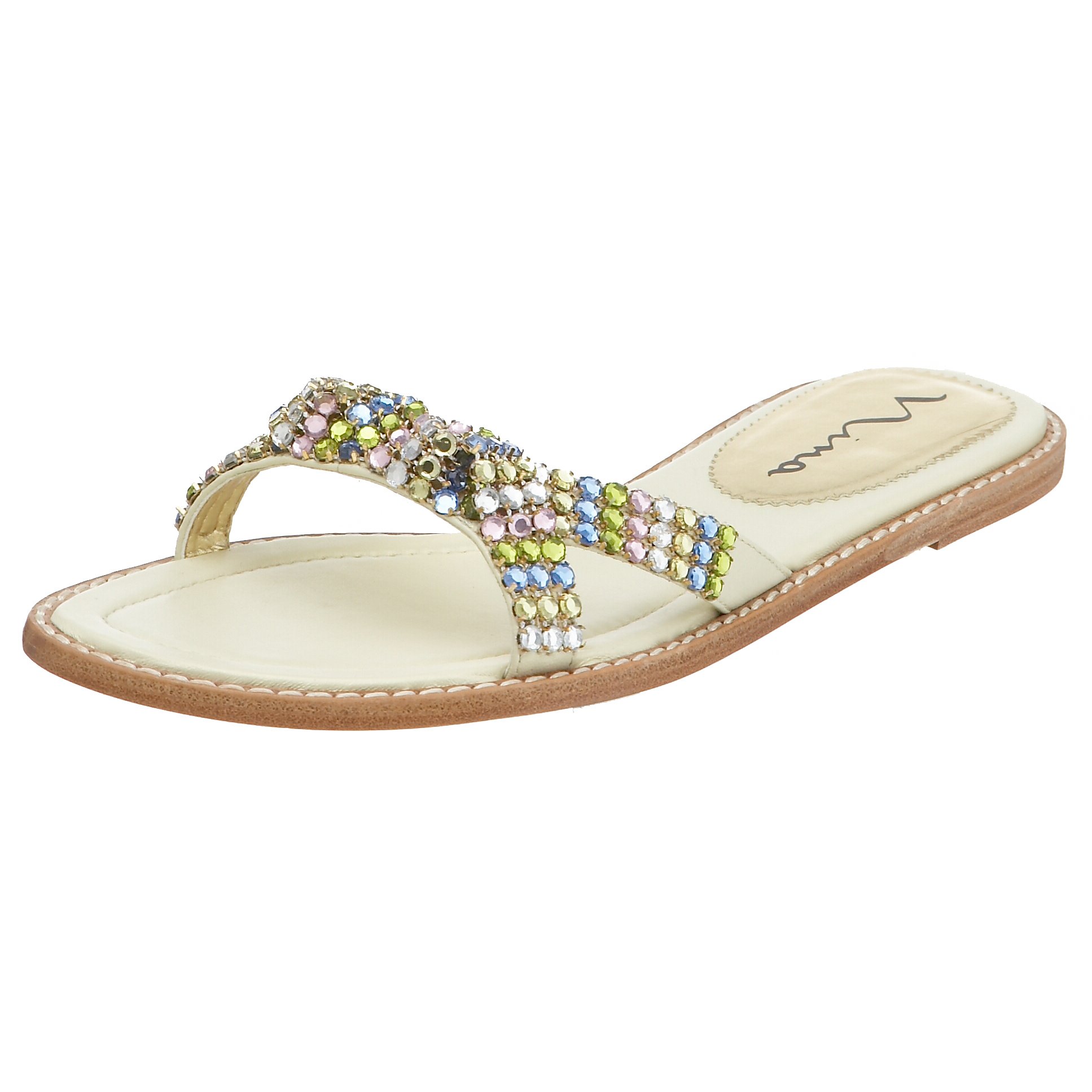 Nina Women's Halla Slide,White,9 M