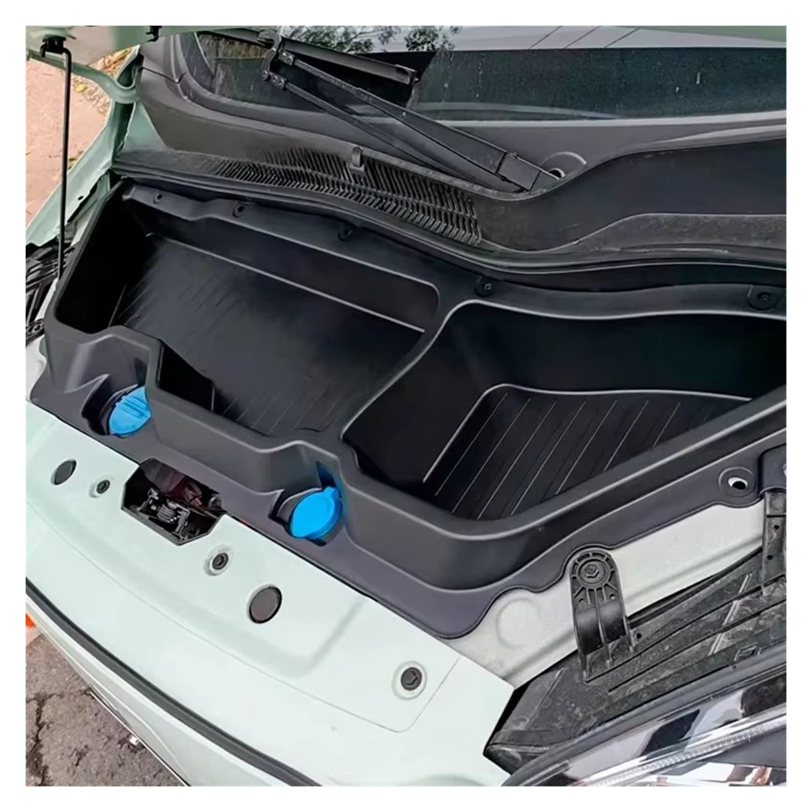 Copertura Bagagliaio per Leapmotor T03 2024 2025 2026 Auto Tronco Anteriore Scatola Immagazzinaggio Cofano Motore Protezione Styling Baule Ripiano