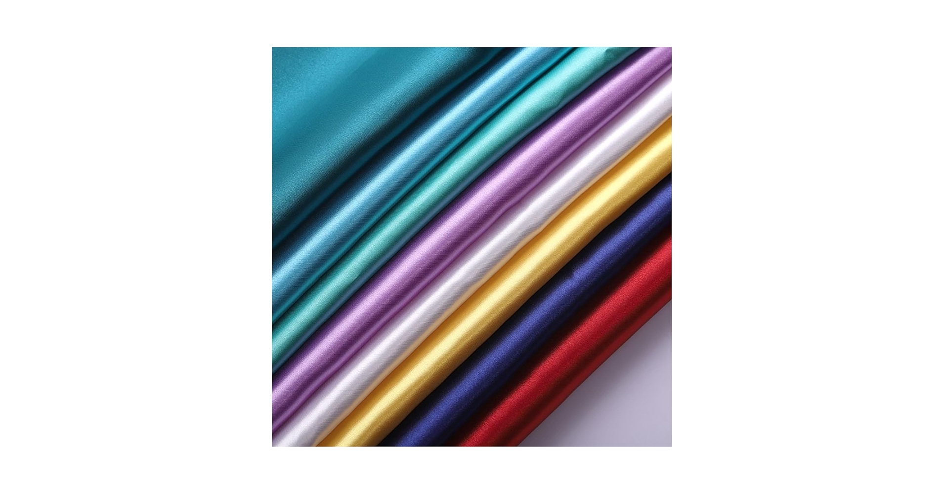 天然石シルク織り画 132 22m/mサテンオーガンジー | 行方織物 Silk Textile Store