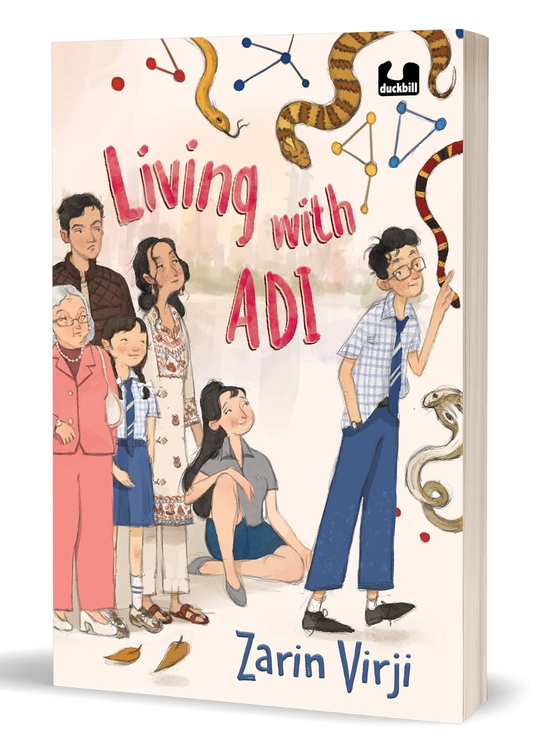 Living with Adi: A middle-grade novel about an autistic teenager navigating through life