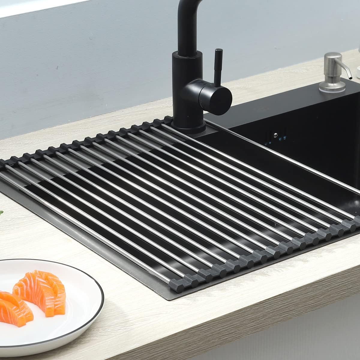 Égouttoir à Vaisselle En Acier Inoxydable - Compact, Pas Besoin D'installation - Pour Ranger Assiettes Et Bols
