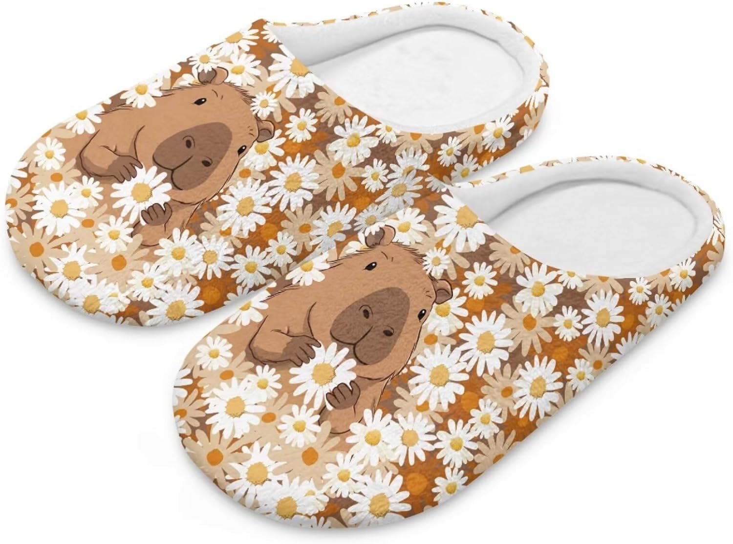 House Slippers for Women Indoor Closed Toe Spa Slippers Reusable Bedroom Shoes Cotton Linen Bulk Sandals
