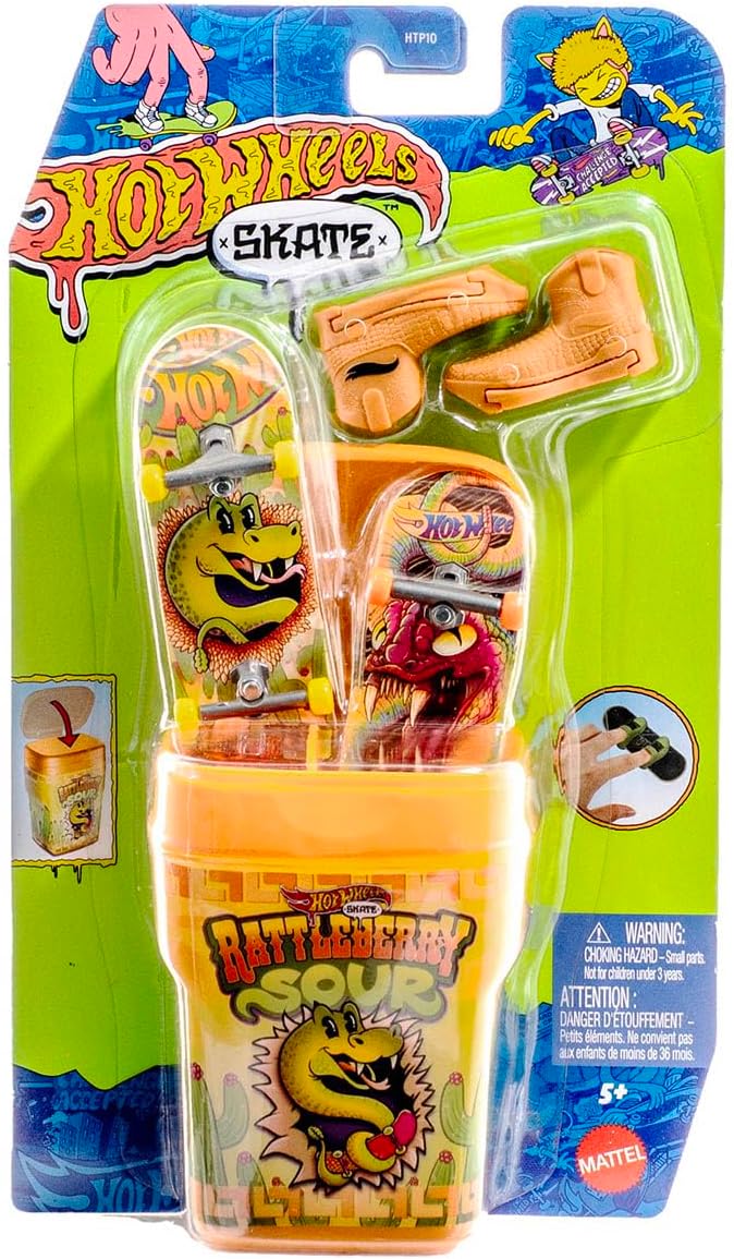 Hot Wheels KID62916-Mattel-HWSkateRattleBSour-HWN50