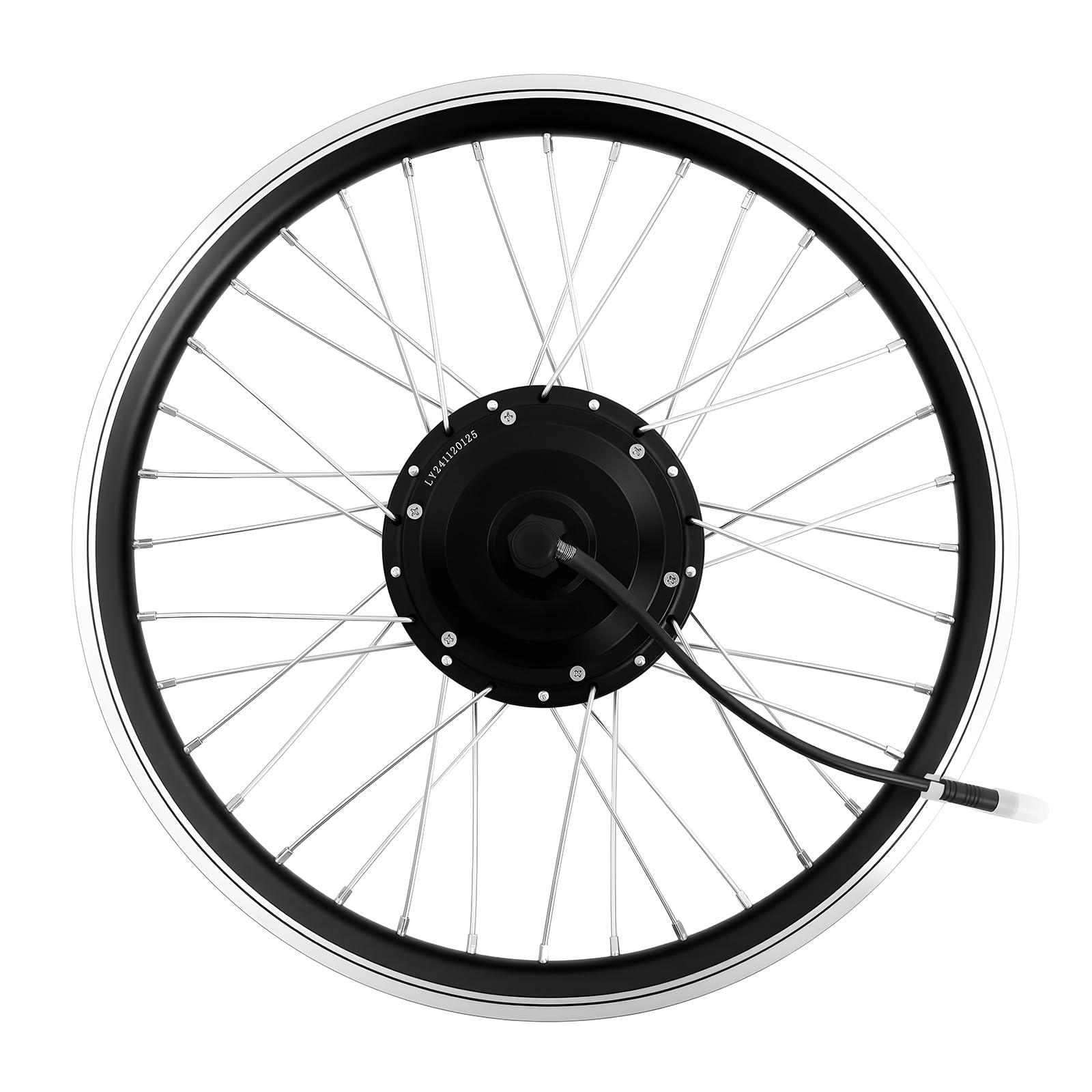 Kit de conversion de moteur électrique 250 W 36 V, sans balais, spécifications du moteur pour frein en V et frein à disque, vélo de 20"