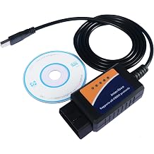 ELM 327 OBD2 USB 327 OBDII Adapter with PIC18F25K80 Scanner Tool