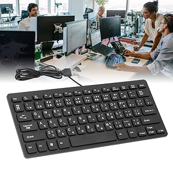Amazon | ウルトラスリムキーボード、QWERTY配列、78キー有線
