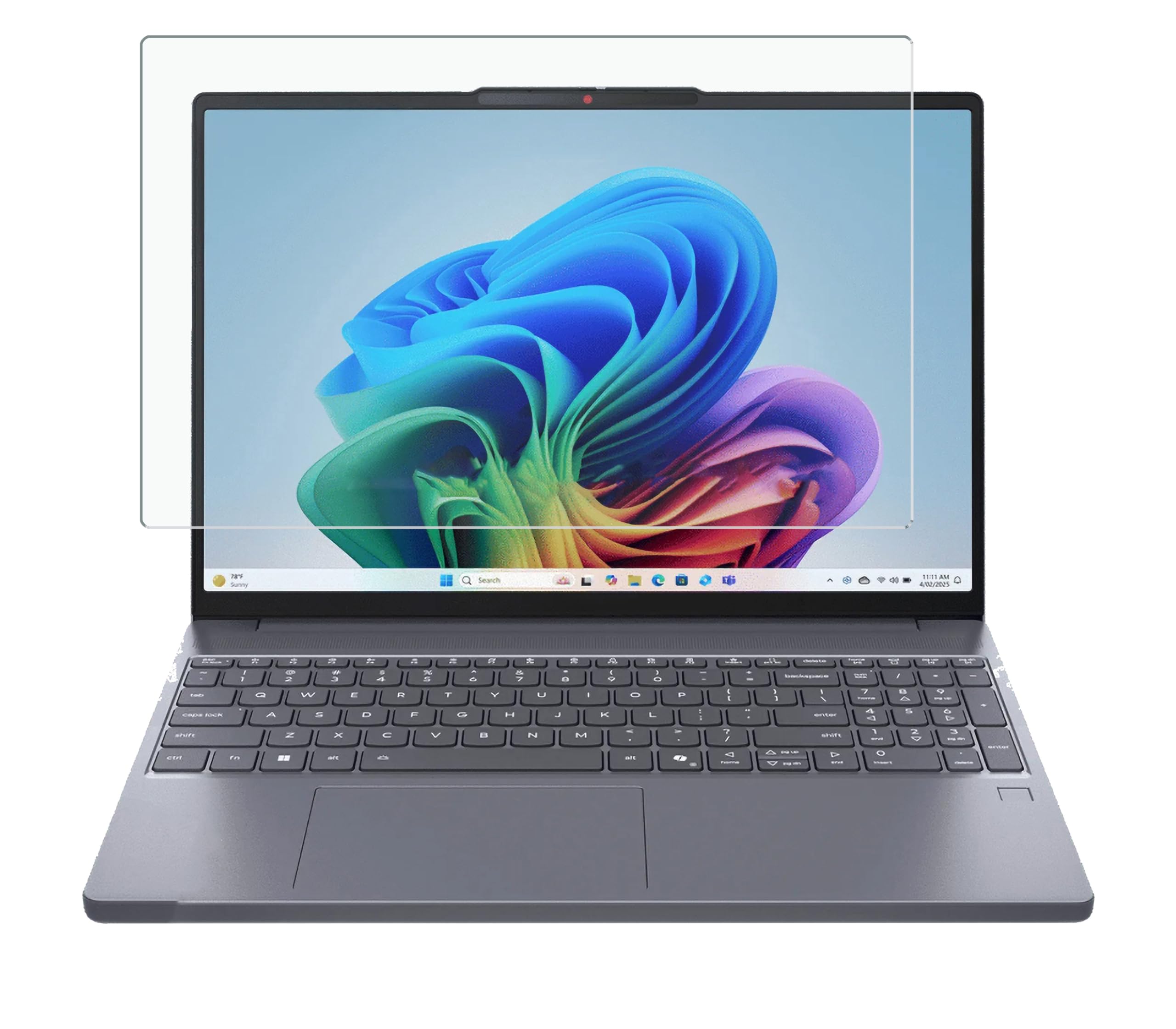 NAXTON® Eguards for Lenovo Ideapad Slim3 15.3 Inch Laptop (Aspect ratio 16:10) Laptop [Bubble Free], [Anti-Scratch], [HD Clarity] Customised for full Screen cover -NOT A TEMPERED GLASS (15.3 INCH)