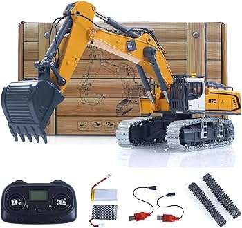 Amazon.co.jp: WHEELFUN 1/50 RC 掘削機 K970 建設車両 リモコン