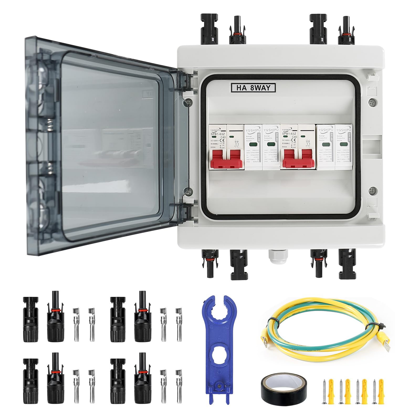 CISSIYOG DC Überspannungsschutz 1000V/40A