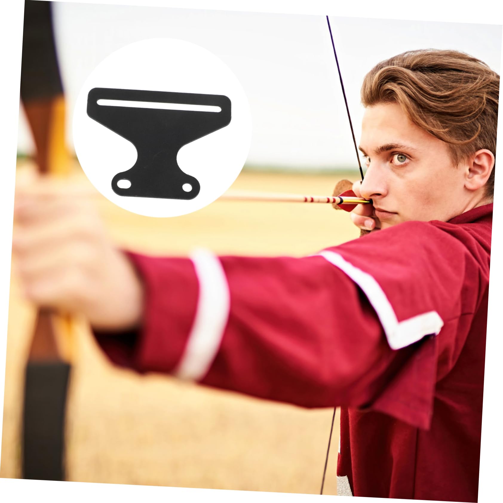 HONMEET Full Shape for Archery Single Pin Easy Installation Construction for Accurate Shots and Quick Setup Hunting and Shooting Accessories