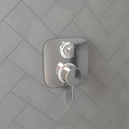 Miniatura 6 de hansgrohe 15708821 - Tapacubos para ducha, níquel cepillado