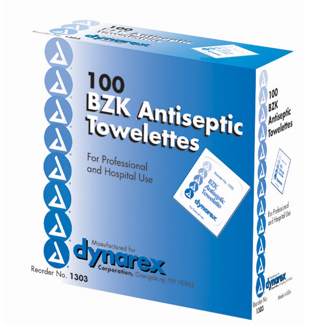 First Voice WIPE2 BZK Antiseptic Manikin Cleaning Wipe (Pack of 100)