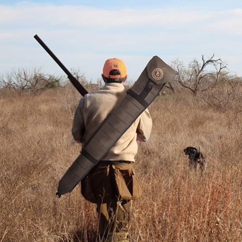 Miniatura 6 de TOURBON Caza Shooting Tactical Shotgun Case 50 pulgadas Soft Gun Bag (Verde, Plegable)