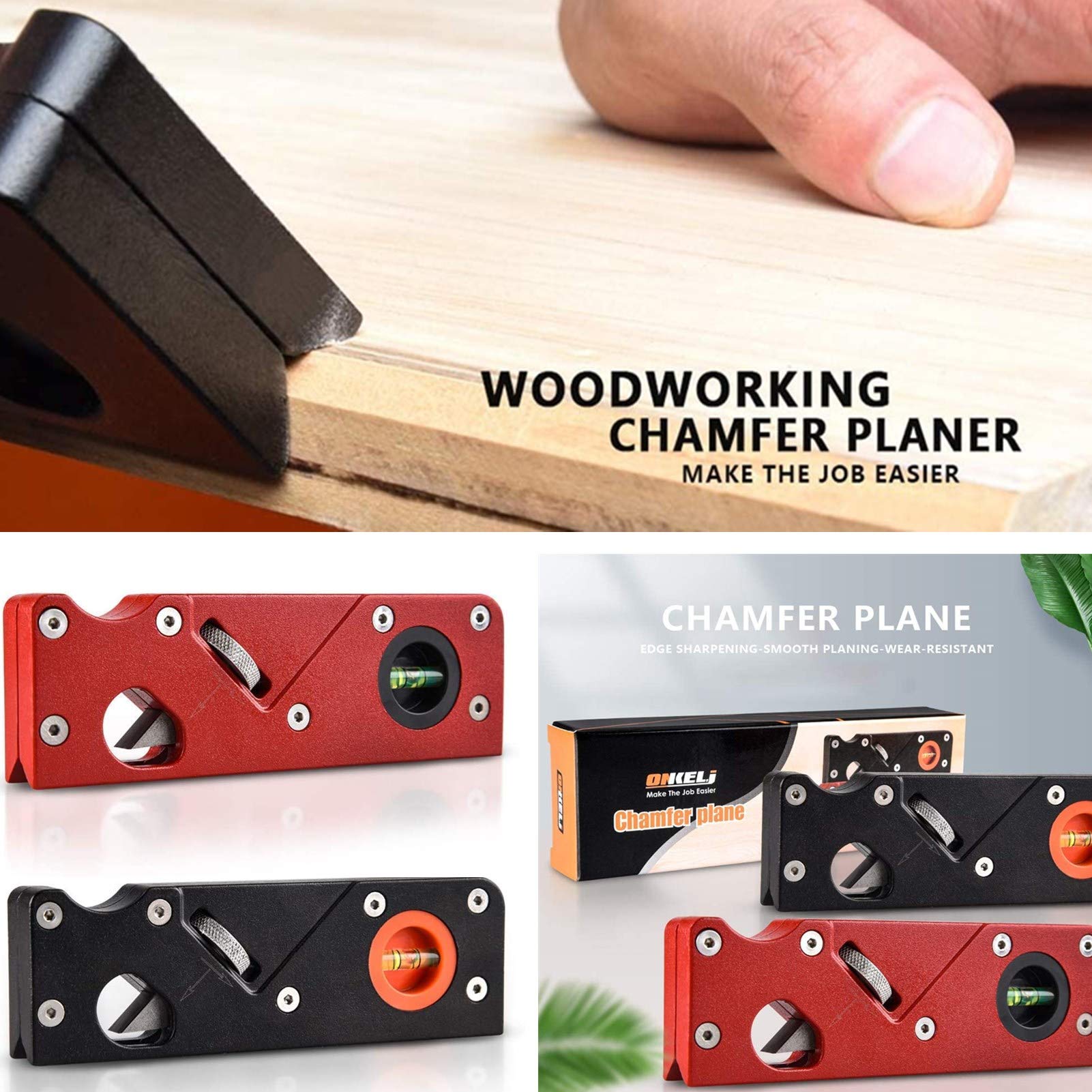 Woodworking Edge Corner Plane,Block Planer,Chamfering Trimming Planer
