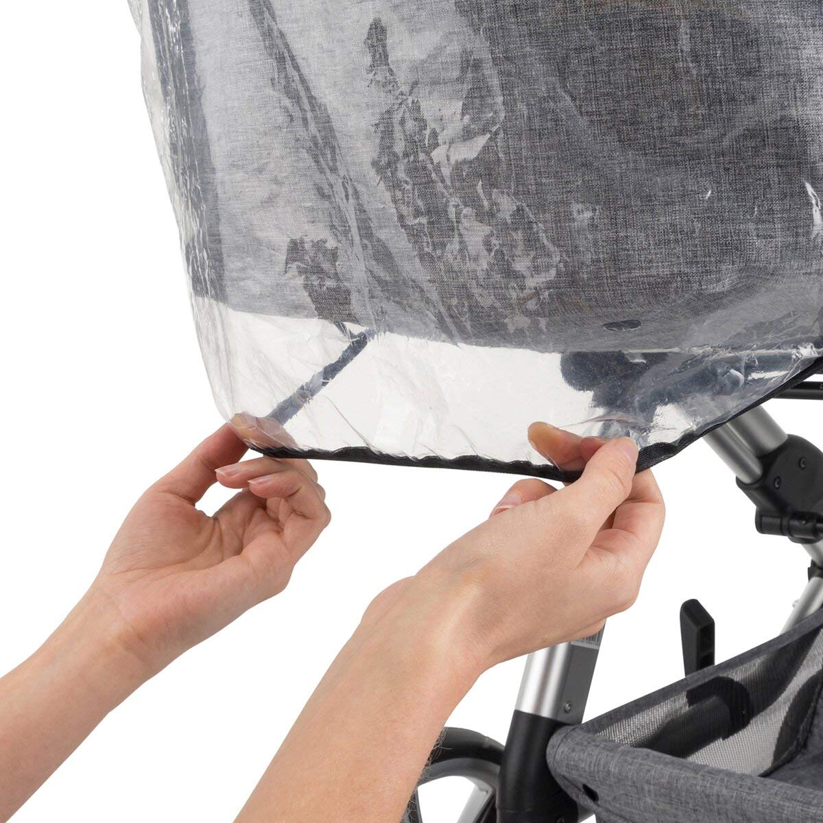 Reer RainCover Classic pokrowiec przeciwdeszczowy do wózków dziecięcych, 1 sztuka