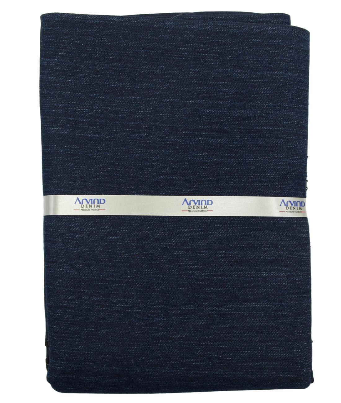 arvind Men's Cotton Self Design 1.50 Meter Unstitched Jeans Fabric (Navy Blue)-picture-36