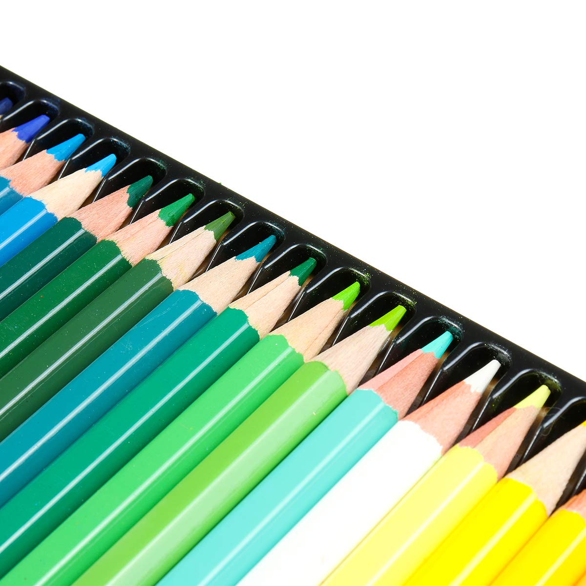 VIDOO 12/24/36/72 Couleurs Crayons De Couleur À l'huile Professionnels Ensemble Artiste Peinture Croquis Bois Couleur Crayon Fournitures d'art Scolaire - 72 Colors