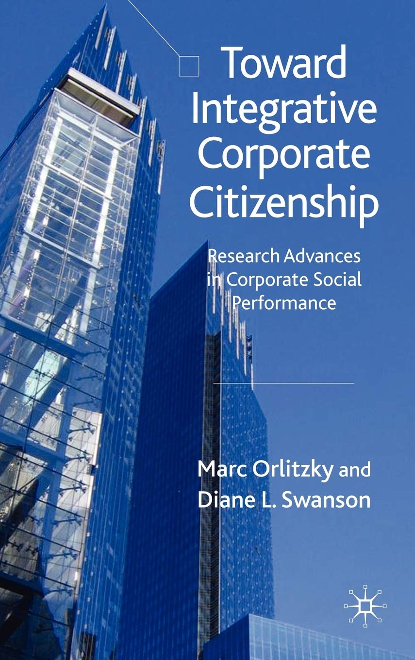 Buy Toward Integrative Corporate Citizenship: Research Advances in